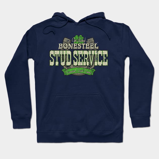 Bonesteel Stud Service 1974 Hoodie by JCD666